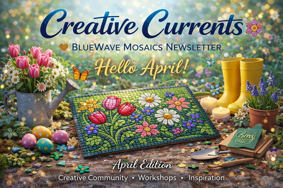 BlueWave Mosaics - April 2026 Newsletter
