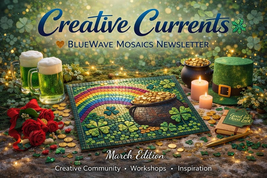 BlueWave Mosaics - March 2026 Newsletter